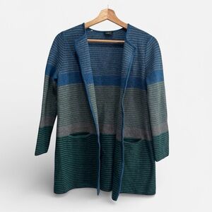 Talbots Pure Wool women multicolor‎ Cardigan size LP